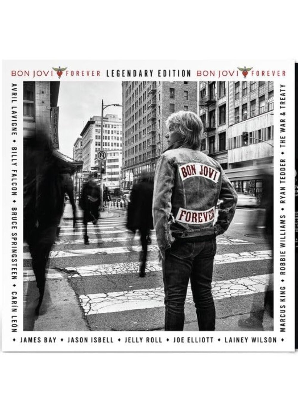 Bon Jovi Forever 2025 Legendary Edition 2 disc LP Vinyl Record Set Songs Lyrics